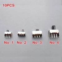 10PCS Micro Toggle Switch on-Off Single Row Small Miniature Power Switches 3 Pin Straight Foot Sliding Wave Band 2 Gear Switches