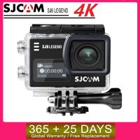 SJCAM helm aksi jarak jauh layar sentuh kamera DV olahraga tahan air 4K 24FPS NTK96660 mentah dengan layar depan