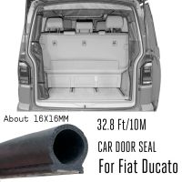 D shape 10M Car Door Seal Strip EPDM Rubber Soundproof Window Boot Trunk For Fiat Ducato 250 290 Peugeot Boxer Citroen Relay Decorative Door Stops