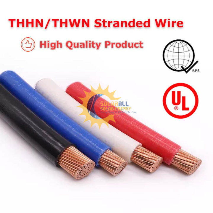 THHN/THWN Stranded Wires AWG10/7 AWG8/7 AWG6/7 Enough Copper Electrical ...