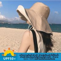 หมวกกันแดด หมวกกันยูวี หมวกญี่ปุ่น  UV Protection Hat หมวกกันแดดรอบทิศทาง หมวกปีกกว้าง 16 CM