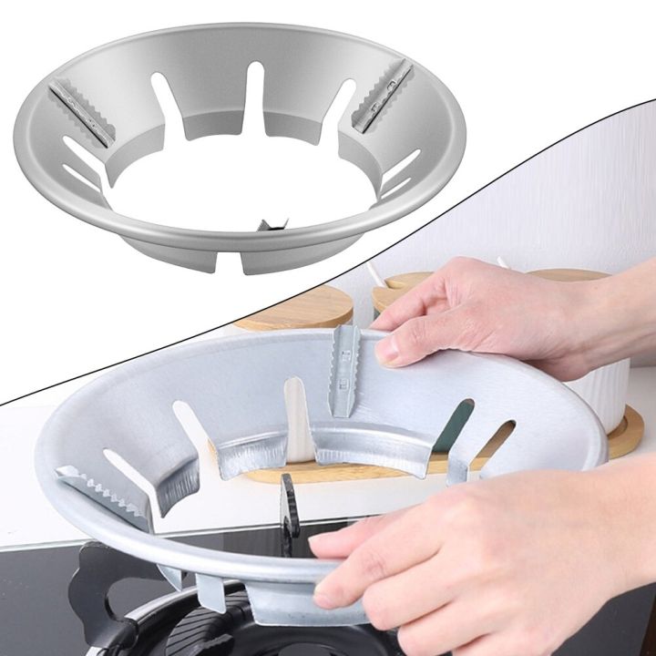 limited-time-discounts-gas-stove-wind-shield-bracket-energy-saving-cover-disk-fire-reflection-windproof-stand-kitchen-stove-protector-accessories