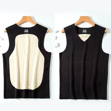 Inner Fleeces Thermal Vest Best Thermal Underwear For Girls Sleeveless  Intimate Tops Thermal Vest With Bra Pads