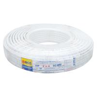 สายไฟ VAF-G BCC 2x4/4 ตร.มม. 100 ม. สีขาวELECTRIC WIRE VAF-G BCC 2X4/4 SQ.MM 100M WHITE **มีบริการชำระเงินปลายทาง**