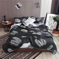 Plant Floral Printed Quilts Summer Used Thin Air-conditioned Comforter Queen Size Colcha Duvets Single Bedspread for Single Bed