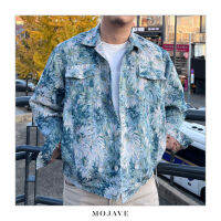 (MOJAVE) FLORAL JACQUARD JACKET  แจ็คเก็ตผ้าคอตตอน แจ็คเก็ตผู้ชาย แจ็คเก็ตสีพื้น แจ็คเก็ตวัยรุ่น แจ็คเก็ต