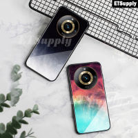 Realme เคสโทรศัพท์11 Pro Plus เคส Realme ฝาหลังคู่กระจกกันกระแทกเต็มดีไซน์กาแล็กซี่หมู่ดาวดวงจันทร์11Pro บวก