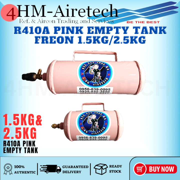 4HM R410A PINK EMPTY TANK FREON 1.5KG/2.5KG | Lazada PH