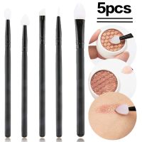 【cw】 5pcs Silicone Makeup Set Eyeshadow Brushes Eyeliner Applicator Multifunctional Foundation