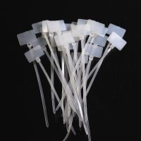 100pcs Muti-purpose Nylon Tie Tags Self-Locking Network Cable Zip Trim Wrap Loop Wire Straps Label Cable Management