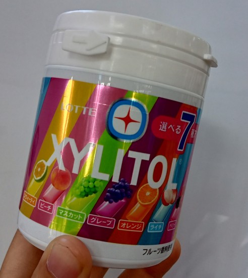 Kẹo cao su lotte xylitol 7 vị trái cây 143g - ảnh sản phẩm 2