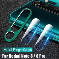 Camera Cover Glass on Redmi Note 8 9 Pro 9S Camera Lens Protector Tempered Glass Metal Protective Ring Case For xiaomi note 8 8T