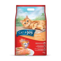 CAT n joy Triple Protection อาหารแมวโต รสแซลมอน 7kg