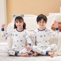 New Pyjamas Baby Girls Sleepwear Kids 100% Cotton Long Sleeve Fashion Cartoon Panda Totoro Pajamas For Boys Children Clothes Set