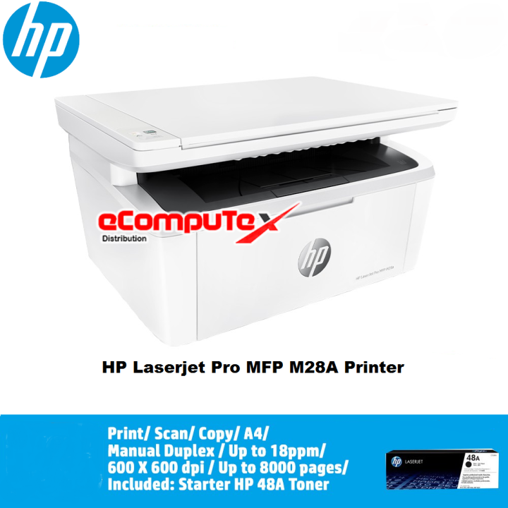 PRINTER HP LASERJET MFP M28A ALL IN ONE / HP LASER JET MFP M 28 A / M28 ...