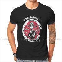 Rock 50s Rockabilly Music 1958 Rock and Roll Vintage Rocker 60s 70s Guitar Tshirt Summer Mens Clothes Cotton Harajuku T Shirt