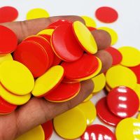 50Pcs 25mm Round Chips Counting Toys For Kids Maths Teaching Aids Learning Education Games обучение и образование