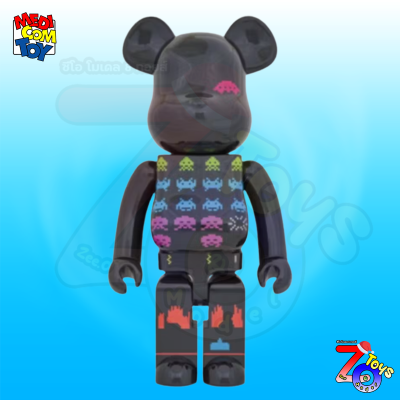 (ของแท้) Bearbrick SPACE INVADERS 1000% แบร์บริค Medicom Toy ของใหม่ มือ 1