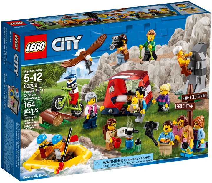Brick4U - Lego City - 60202 - Du Lịch Dã Ngoại - People Pack - Outdoor  Adventures | Lazada.Vn