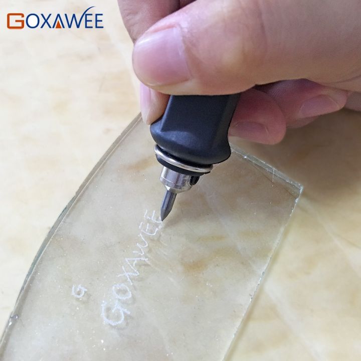 worth-buy-goxawee-หัวเจาะแกะสลักคาร์ไบด์5ชิ้นสำหรับแกะสลักปากกาแกะสลักไฟฟ้าปากกาคาร์ไบด์เครื่องมือแกะสลัก