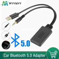 Universal Car Wireless Bluetooth-compatible Receiver USB 3.5Mm Aux Media Bluetooth 5.0 เครื่องเล่นเพลงอะแดปเตอร์สายสัญญาณเสียงสําหรับ BMW