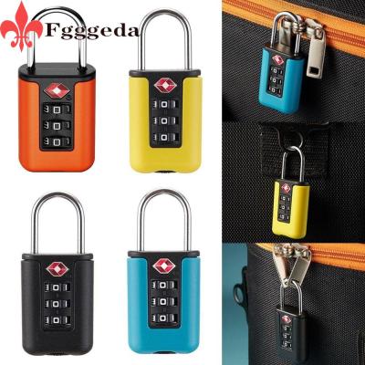 ENDDIIYU ป้องกันการโจรกรรม การเดินทางการเดินทาง ตู้ล็อกเกอร์ เครื่องมือรักษาความปลอดภัย แม่กุญแจสีตัดกัน ล็อครหัสศุลกากร TSA ล็อครหัสผ่านกระเป๋าเดินทาง รหัสล็อค3หลัก