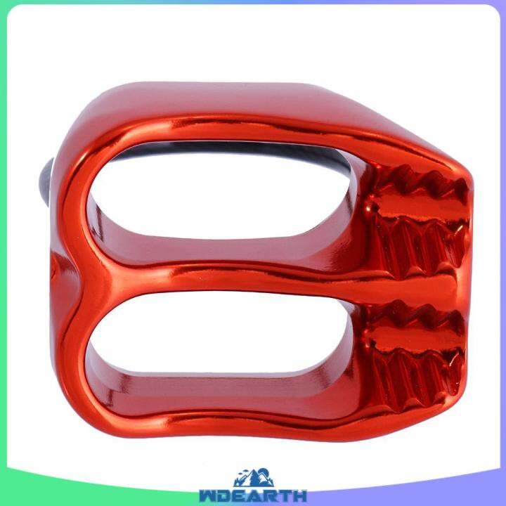 WDEarth Mountaineering Rock Climbing Safety Abseiling ATC Guide Belay Rappel Device Lazada