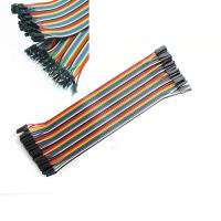 ✘⊙ 3PCS/Lot 2.54MM Dupont Wire Cable Jumper Line Male to Female 20cm 40Pin 40P Colorful Harness