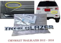 ของแท้ โลโก้ตัวอักษรติดด้านหลัง - ข้าง เชฟโรเลต เทรลเบลเซอร์ ปี 2012 - 2016 CHEVROLET * TRAILBLAZER * letter logo car for rear bumper and side door