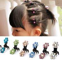 【jw】◑  ncmama 12pcs/set Rhinestone No-Slip Grips Hair for Glitter Teeth Metal Clamps Accessories