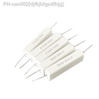 1PCS 30W 5 Cement Resistor Power Resistance 1R 1.5R 2R 3R 3.3R 4R 4.7 5R 6R 8R 10R 12R 15R 20R 22R 25R 30R 33R 47R 50R 100R OHM