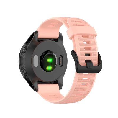 สำหรับสายนาฬิกาข้อมือซิลิโคน Garmin Forerunner 945 (สีดำ)