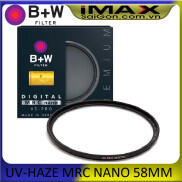 Kính lọc Filter B+W XS-Pro Digital 010 UV-Haze MRC Nano 58mm Hoằng Quân