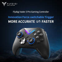 ต้นฉบับ Flydigi VADER 3/VADER 3เกมโปรที่จับข้อเสนอแนะแรง RGB หกแกนปรับแต่งได้จอยเกมหลายรองรับเครื่อง PC /Ns/mobile/tv