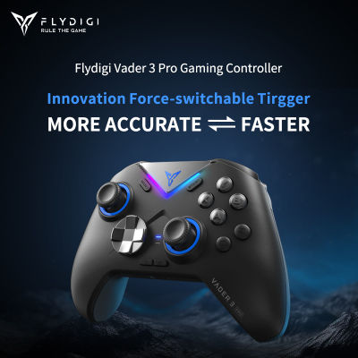 ต้นฉบับ Flydigi VADER 3/VADER 3เกมโปรที่จับข้อเสนอแนะแรง RGB หกแกนปรับแต่งได้จอยเกมหลายรองรับเครื่อง PC /Ns/mobile/tv