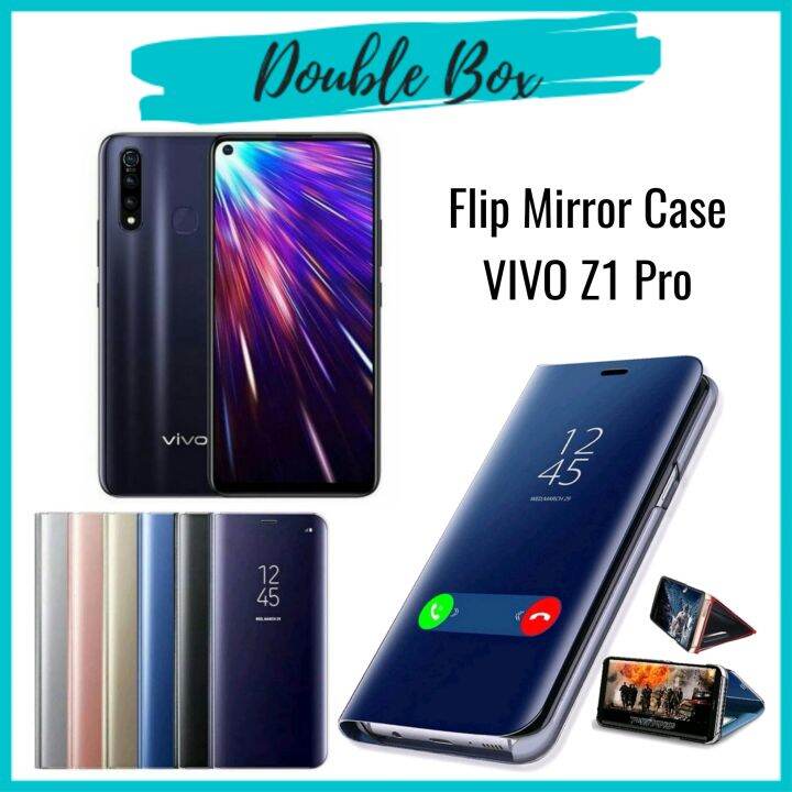 Flip Case VIVO Z1 PRO Mirror Smart View Auto Lock Stand Standing Cover