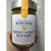 ?For you? Beerenberg Smoky Honey Mustard มัสตาร์ด  กลิ่นรมควัน ปรุงรสน้ำผึ้ง และเครื่องเทศ  บีเรนเบิร์ด 155g