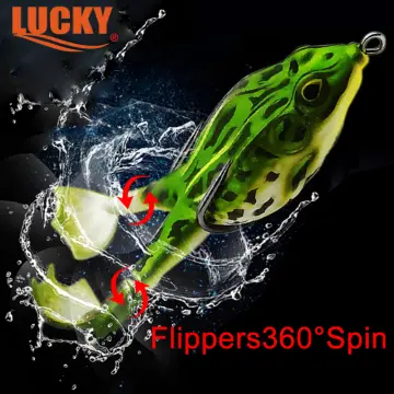 1Pcs Jump Frog 9.5cm/10g Plastic Hard Floating ABS Frog Lure 3D