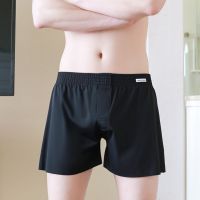 Bulge Pouch บุรุษ Underpants ชุดนอน M-2XL สบายกางเกงขาสั้นเซ็กซี่กางเกง