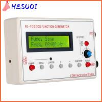 HESUOI 1เฮิรตซ์-500กิโลเฮิร์ตซ์ เครื่องกำเนิดฟังก์ชันดีดีเอส จอ LCD แสดงผล FG-100 เครื่องกำเนิดสัญญาณ อุปกรณ์เสริมเสริม คลื่นสามเหลี่ยม เครื่องมือตรวจจับสัญญาณ เครื่องทำเอง