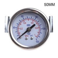 High Performance Dual Scale Mechanical Pressure Gauge Back Mount Pressure Gauge 0 1.0MPa 0 150psi Quality Material Made