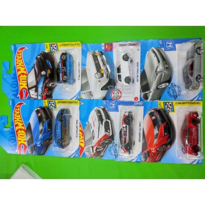 Hot Wheels Honda JDM Series 164 Diecast Car Model Toys Lazada
