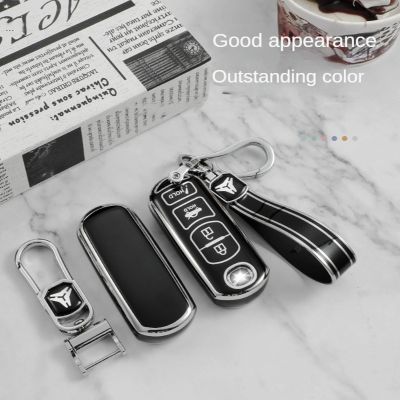 【CW】 4 Buttons Car Cover for MAZDA 2 3 5 6 CX-3 CX-5 CX-7 CX-9 Atenz Speed Miata MX5 Axela CX4 Fob Holder Keychain