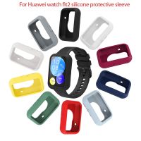 Smart Watch Case Accessories Protective Skin Silicone Shockproof for Huawei Watch Fit 2