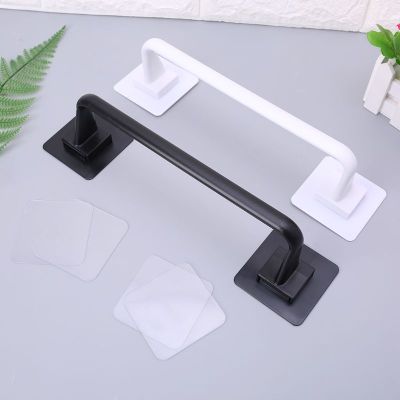 Self Adhesive Wall Mounted Bathroom Towel Bar Shelf Rack Holder Toilet Roll Paper Hanging Hanger SL Size