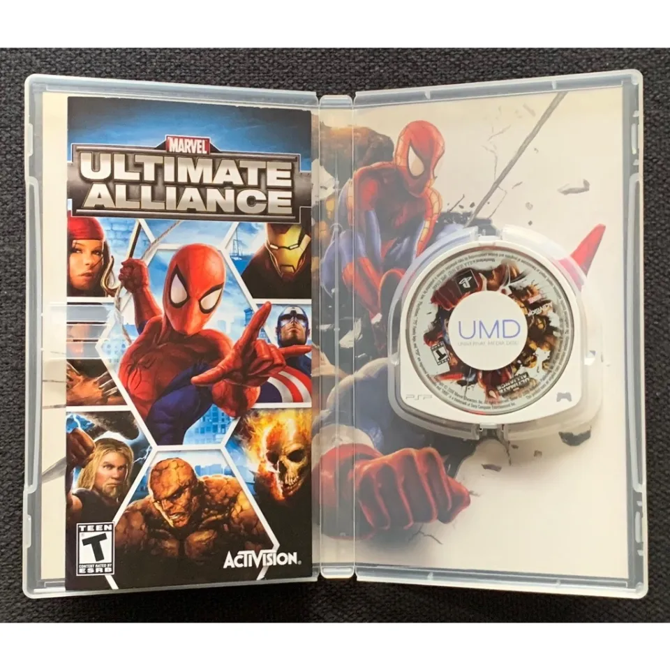 Marvel Ultimate Alliance PSP - Seminovo, Zilion Games e Acessórios