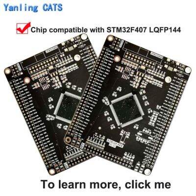 【✲High Quality✲】 fuchijin77 Stm32f4แขนคอร์เท็กซ์ M4 Stm32f407บอร์ดพัฒนา Zgt6 417ze ไมโครคอนโทรลเลอร์ Mcu ขา Lqfp144แบบ Diy 2ชิ้น Zl-07