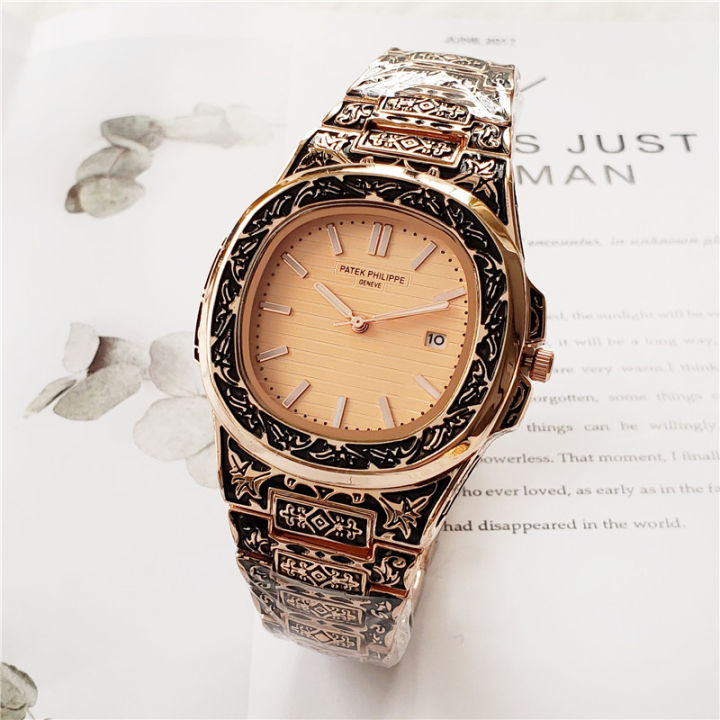 Original  นาฬิกาแบรนด์หรู Luxury นาฬิกาสำหรับผู้ชายนาฬิกากีฬานาฬิกาควอตซ์ชายนาฬิกากันน้ำ