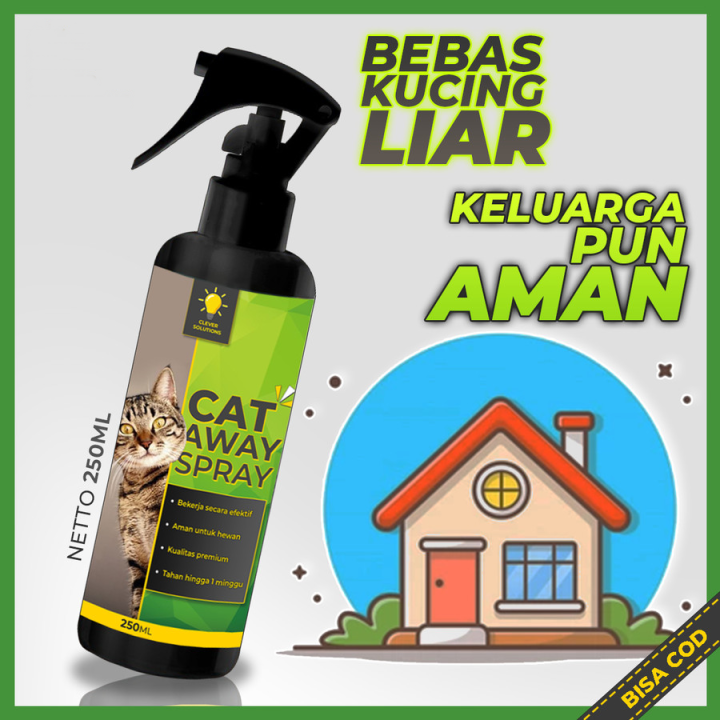 Pengusir Kucing Cat Repellent Spray Anti Kucing Cairan Pengusir Kucing