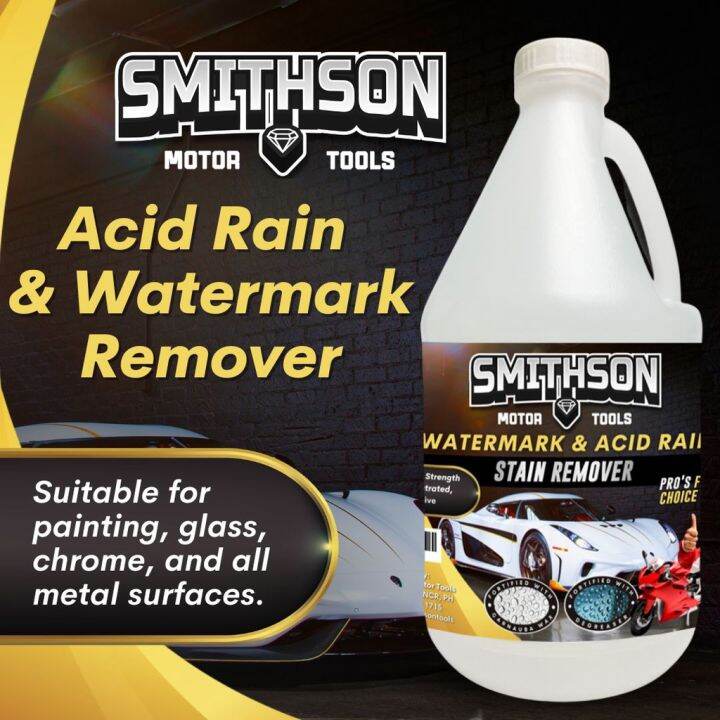 Smithson Watermark and Acid Rain Spot Remover 1Gallon Heavy Duty Water